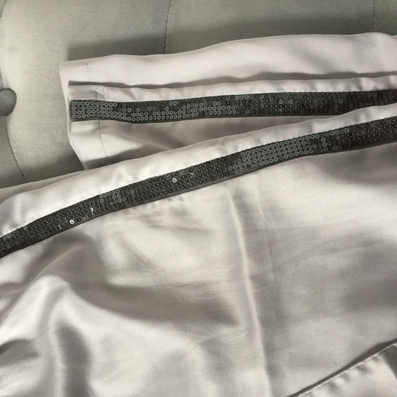 Afterhours satin sequin silver pajama pants - Picture 4 of 13